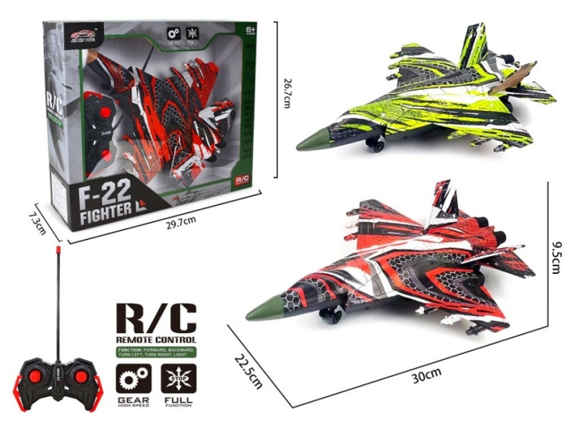 4-Channel  Remote Control Warplane