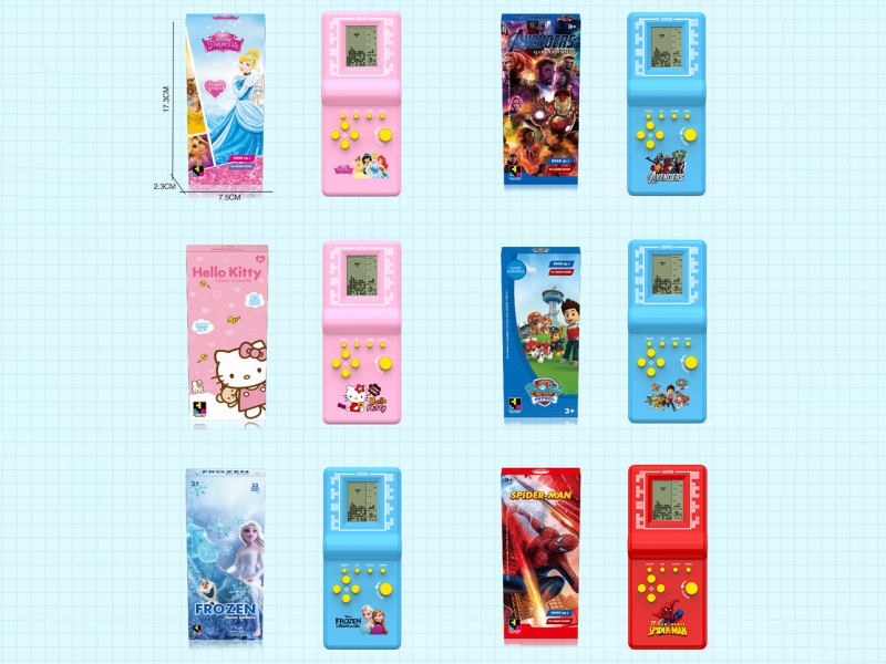 Game Console 6 Mixed, No Electricity