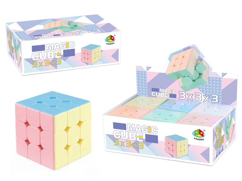 3×3×3 Macaron Color Rubik's Cube 6pcs