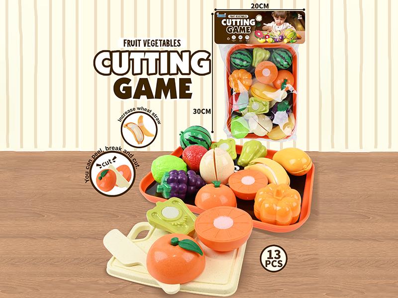 Cutting Fruit And Vegetable Set 13pcs