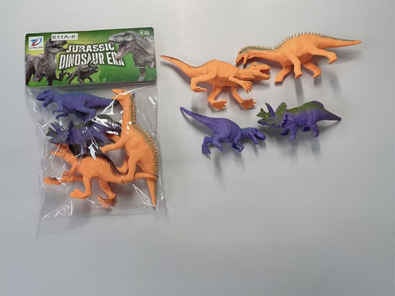 Pvc Dinosaur Set 4Pcs