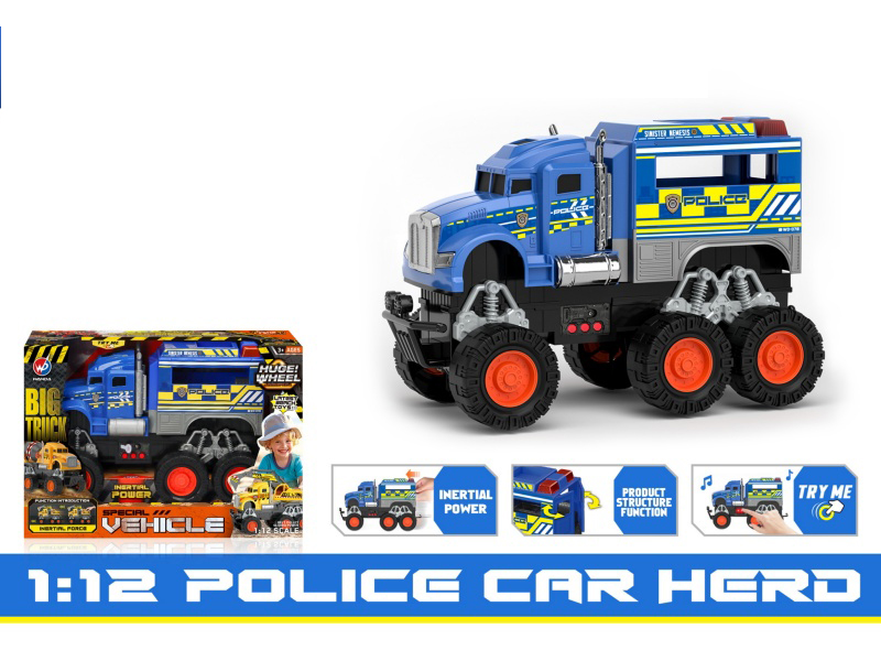 1:126 *6 Engineering Police Car [Sound, Light And Music]