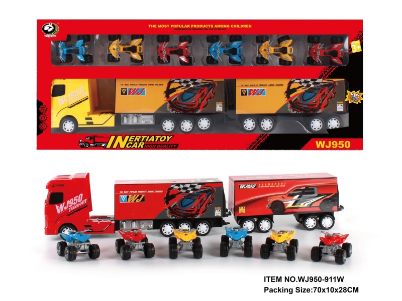 Friction Container Car