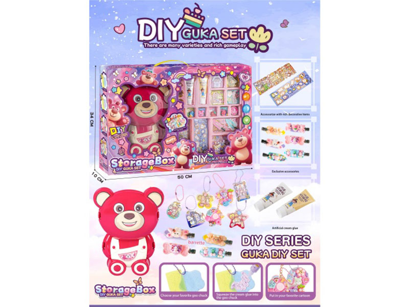 Storage Box: Strawberry Bear