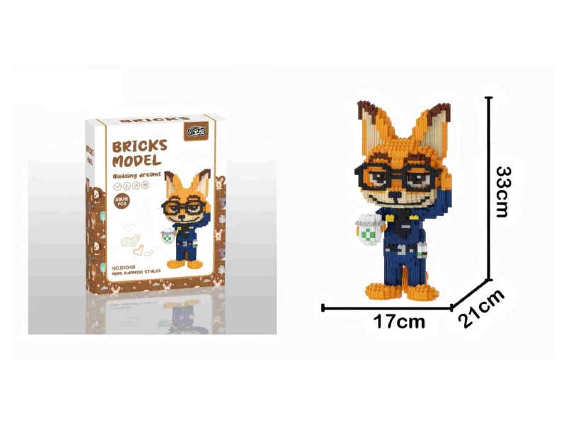 Officer Nick Building Blocks 2976Pcs