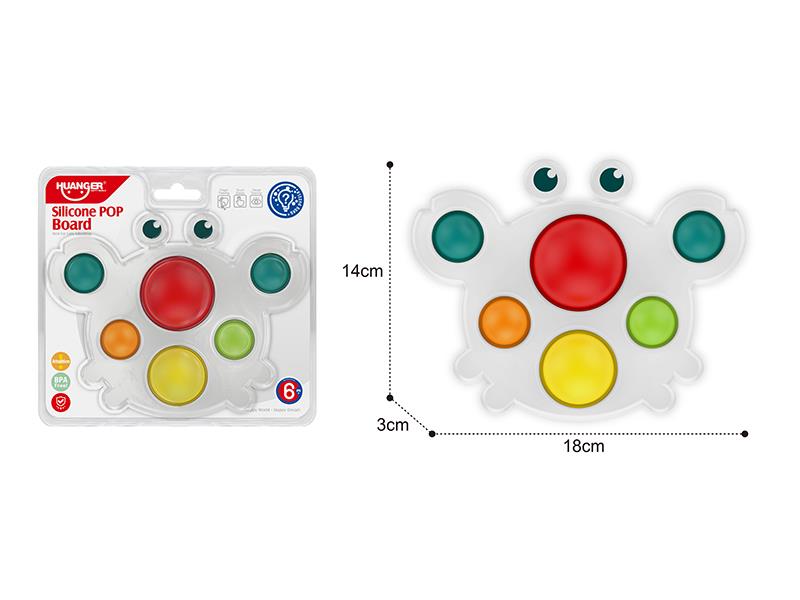 Silicone POP Board - Crab
