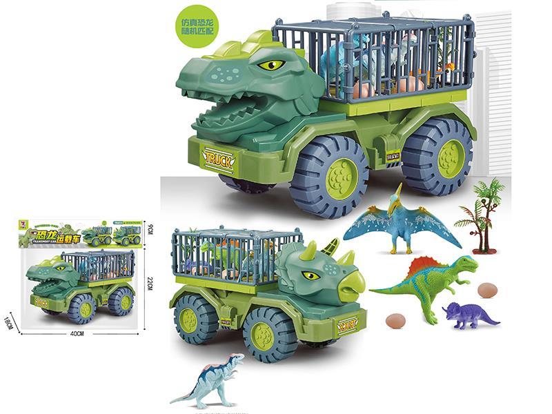 Dinosaur Slide Engineering Truck
