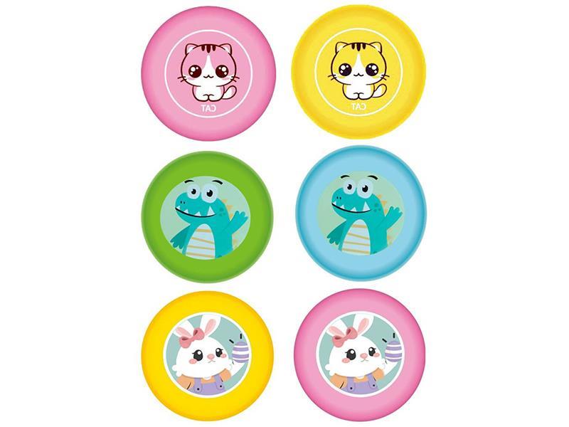 24cm Cartoon Rubber Soft Frisbee