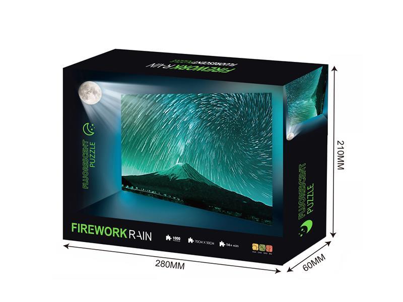 Glow-In-The-Dark Starry Sky Puzzle 1000 Pieces