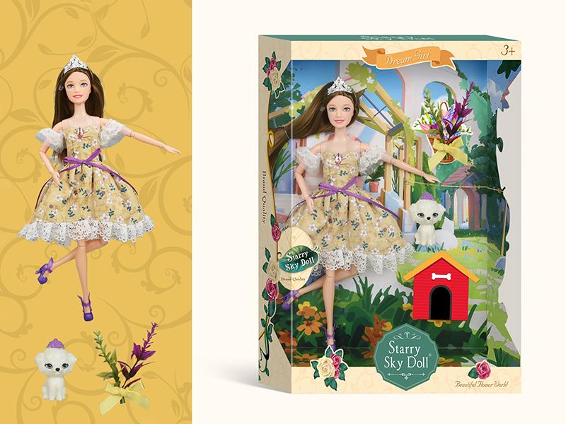 11.5 Inch 12-Joint Fashion Doll