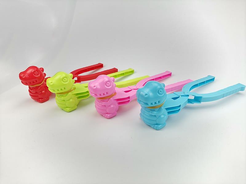 Small Dinosaur Snow Clamp