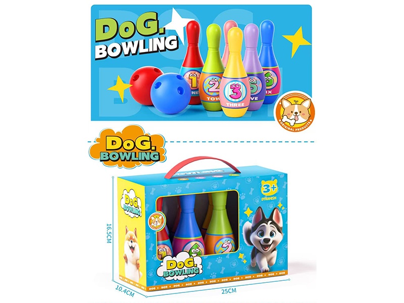 Dog Bowling Toy