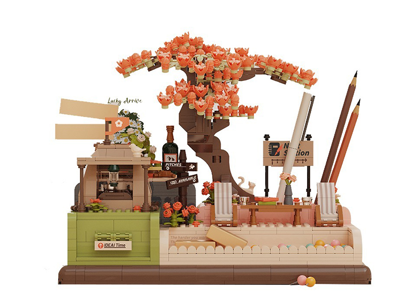 Modular Lightweight Office Building Blocks 1042pcs