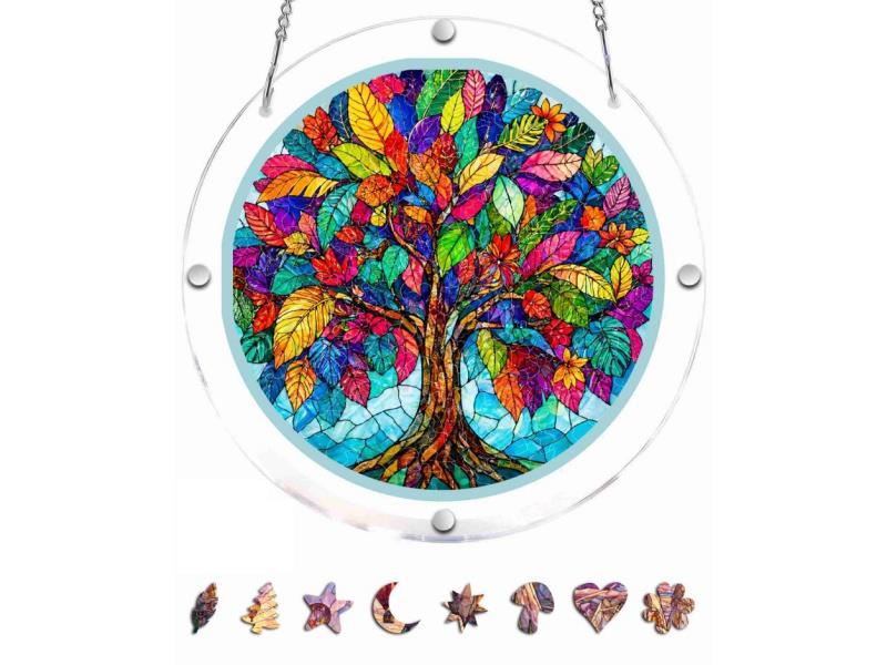 7.4-Inch Acrylic Jigsaw Puzzle