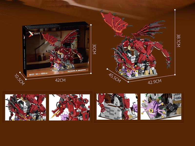 Dungeons & Dragons Building Blocks 1857pcs