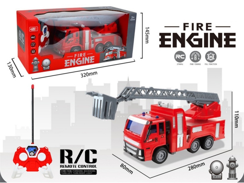 4-Channe lRemote Control  Fire Engine