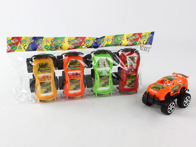 Pull Back Cars 4pcs