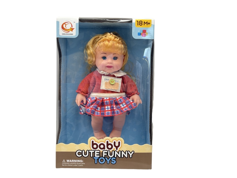 10-Inch Rubber-Lined Doll With Ic
