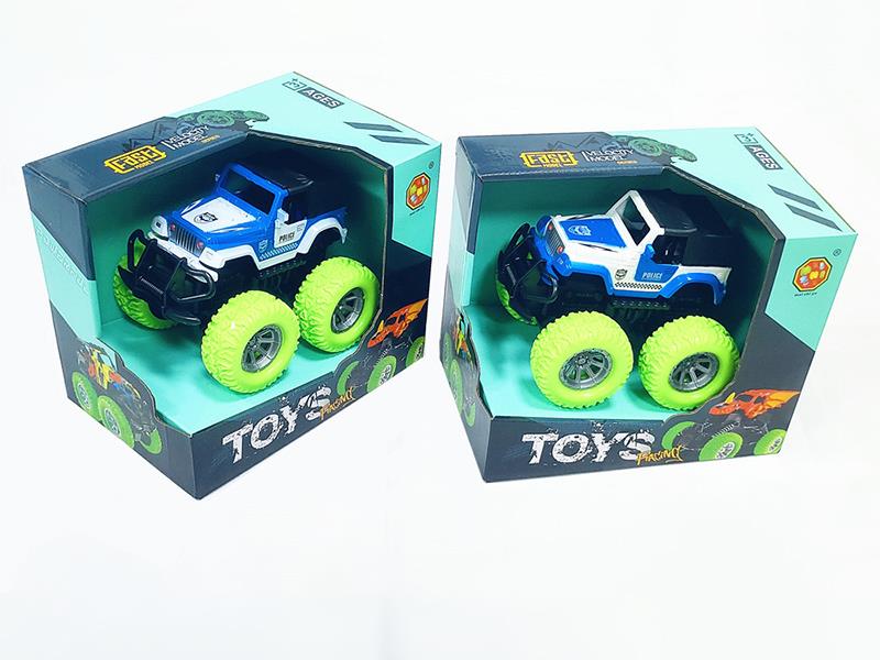 Dual Friction Stunt Car With Clutch