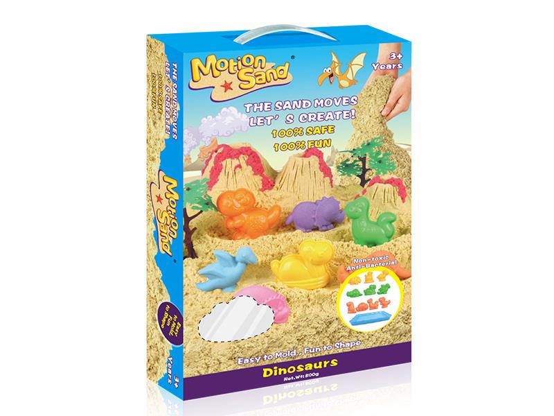 Space Sand Set(800g Sand, 10 Molds, 1 Tray)