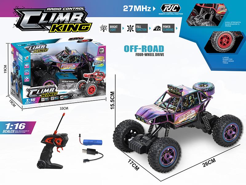 27Mhz 1:16 4CH Remote Control Climbing Car