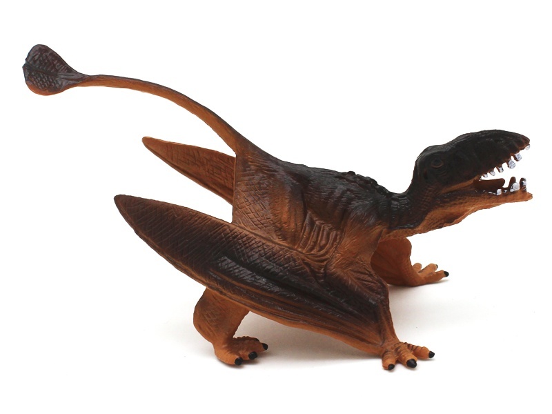 Brown Standing Pterosaur