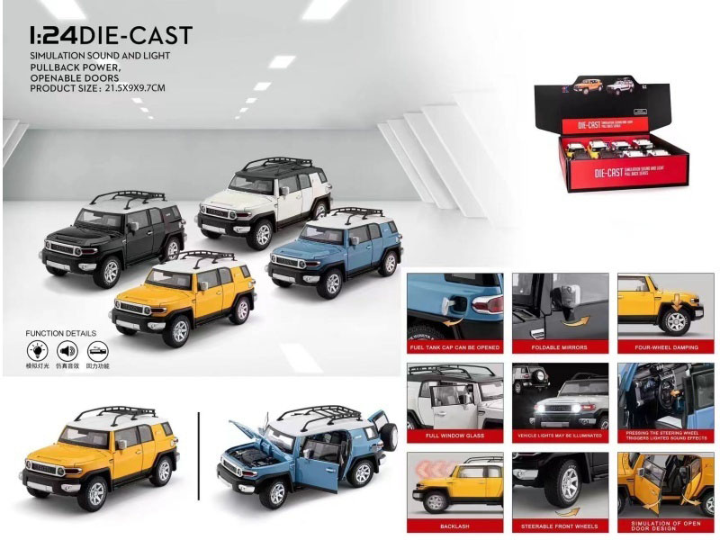 1:24 Officially Authorized Toyota Fj Cruiser
