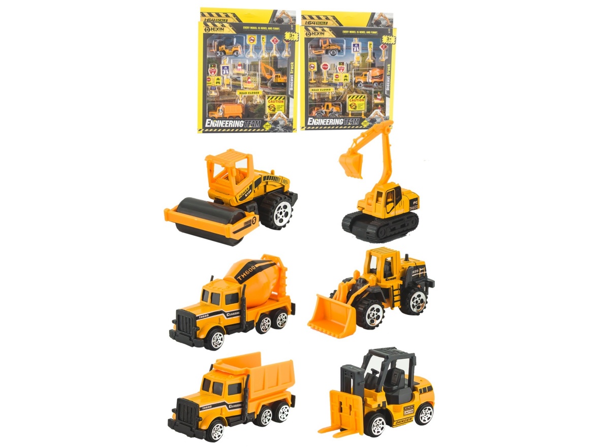 Alloy Skid Truck Set