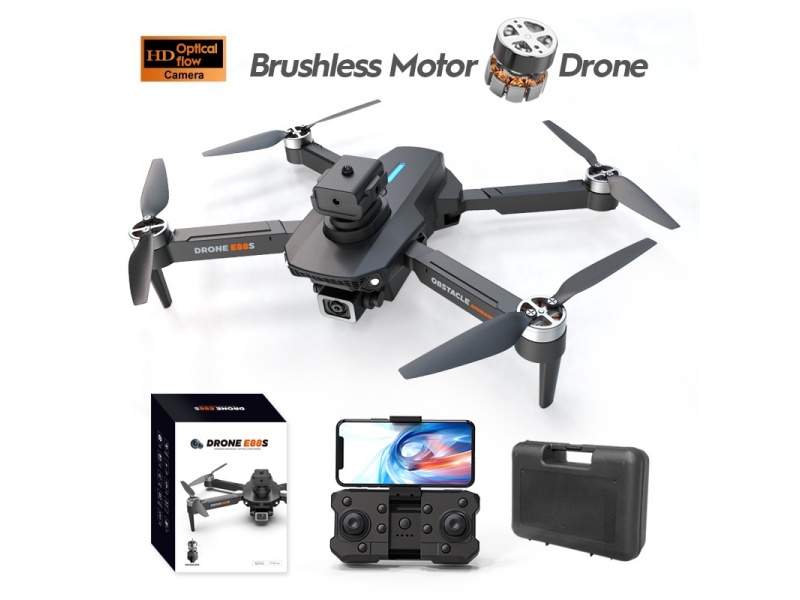 Remote Control Drone(Brushless, Optical Flow, Dual Cameras)