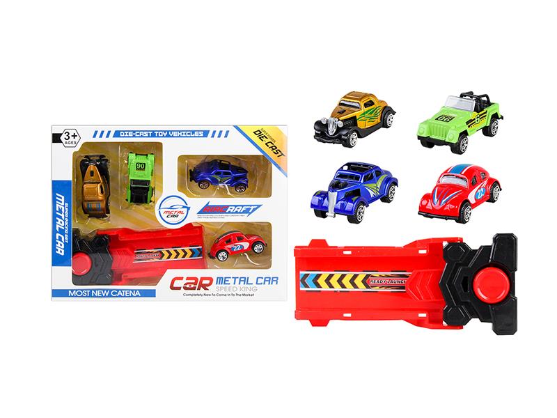 Ejection Alloy Vintage Cars Series - 5pcs