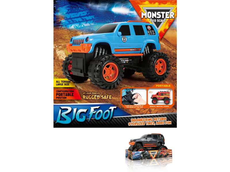 1:10 Firewheel Military Pickup Truck Inertia Vehicle