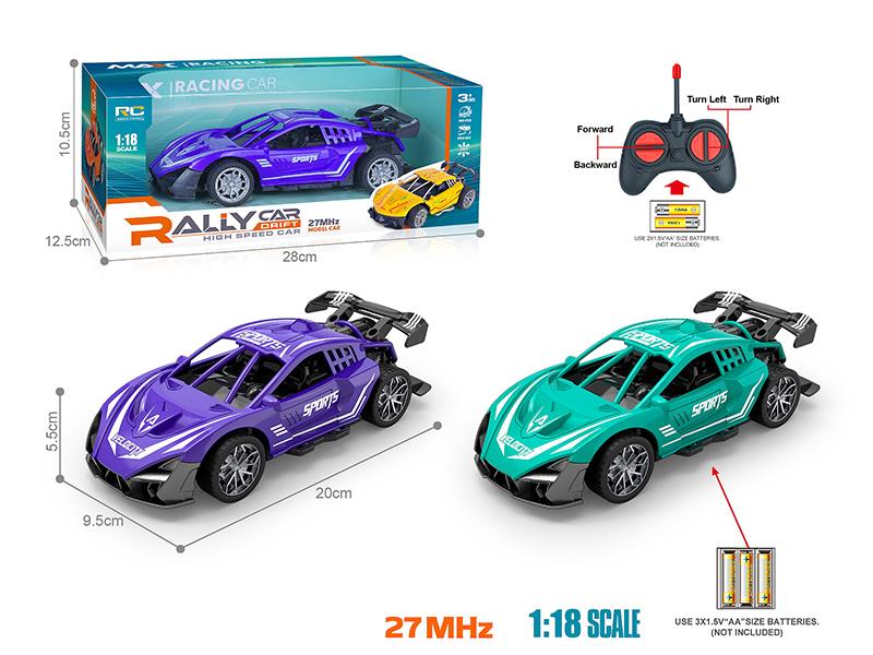 27MHz 1:18 Lamborghini 4-Channel Remote Control Car(Not Included Batteries)