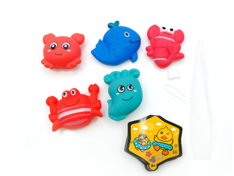 Vinyl Marine Animals (With Bb Whistle/Automatic Whistle)