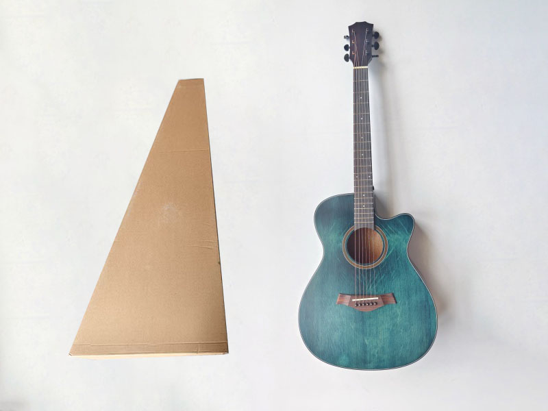 Matte Folk Wooden Guitar