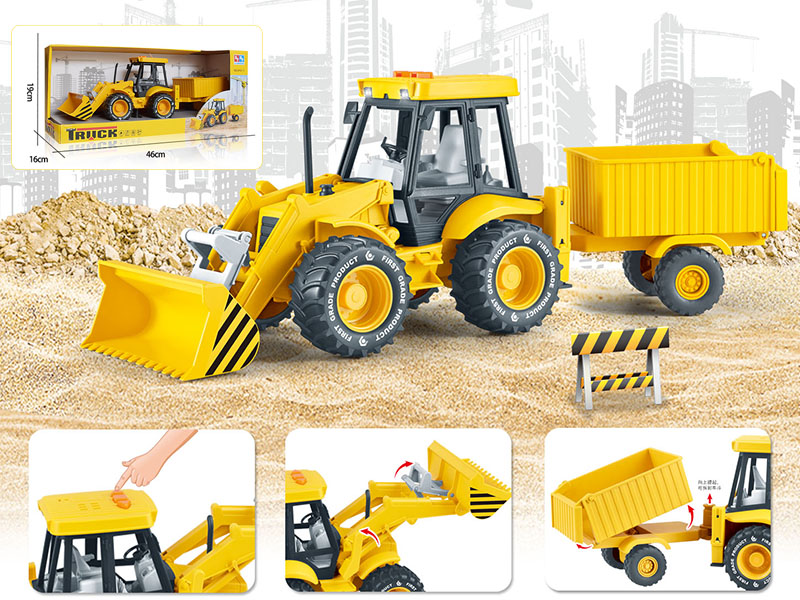 Friction Shovel Car Trailer