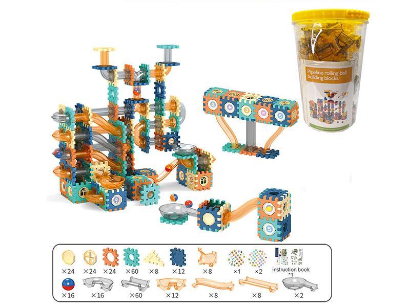 Pipeline Rolling Ball Building Blocks 286pcs