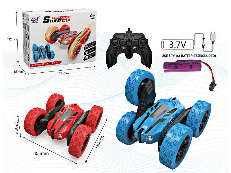 R/C Double Sided High-Speed Swing Arm Stunt Vehicle (Conventional Remote Control)