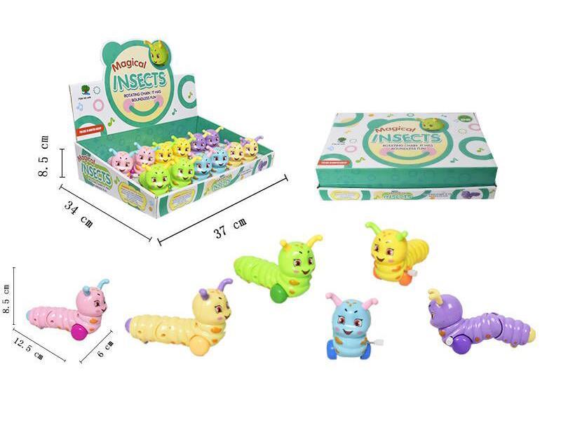 Wind Up Caterpillar 12PCS