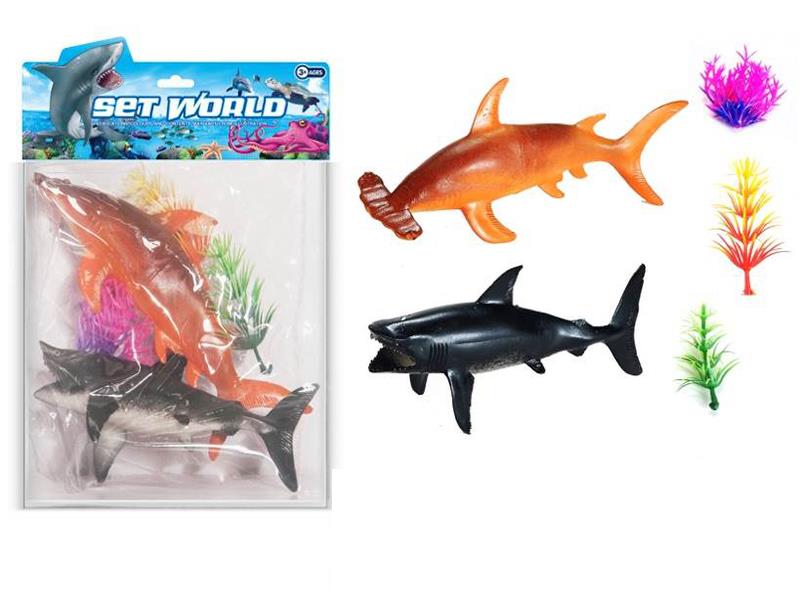 PVC Sea Animals Set