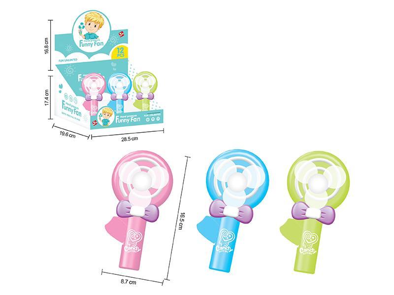 Hand Press Fan 12pcs