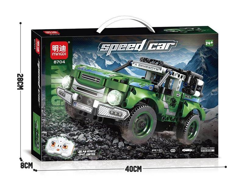 1:24 2.4G Remote Control Car Building Blocks