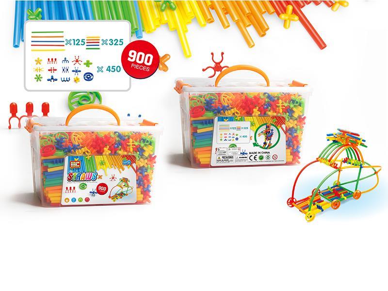 Straws Building Blocks 900pcs