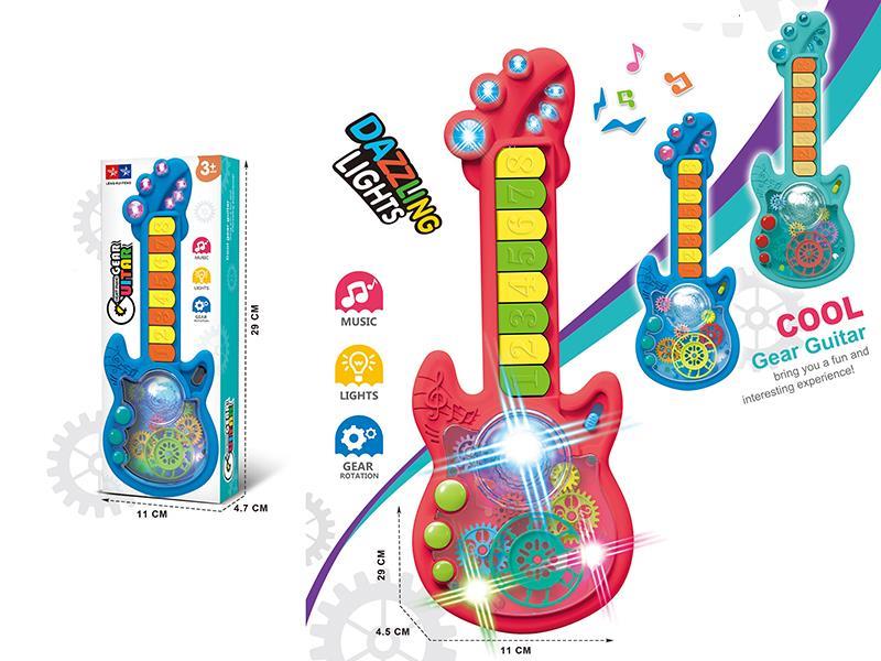 Transparent Gear Guitar (Light And Music)
