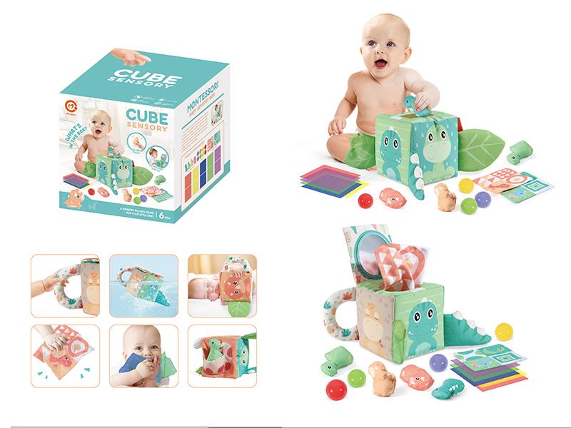 Montessori Baby Sensory Box With 8pcs 5cm Ocean Balls