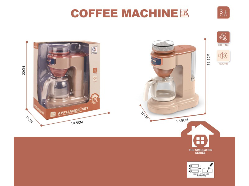 The Coffee Machine Is Electroplated (With 20 Simulated Coffee Beans)