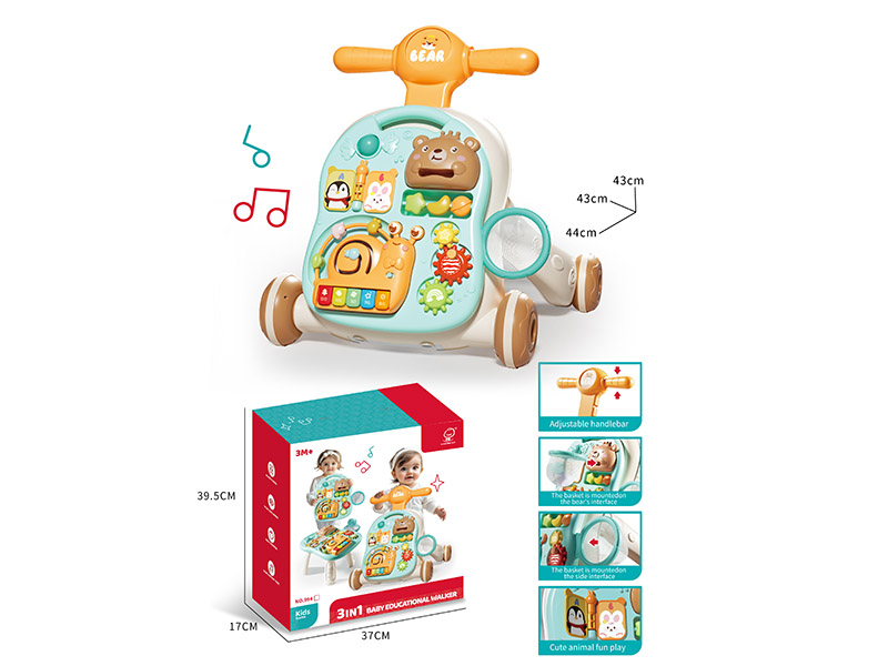 3 In 1 Multifunctional Baby Walker