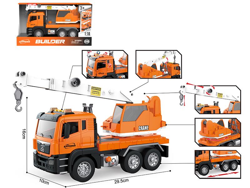 1:10 Friction Crane(Open Door, Sound, Light, Pump)