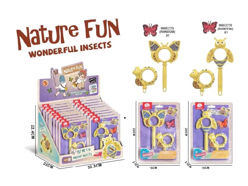 Wheat Stalk Material  2x Telescope With1 Insects