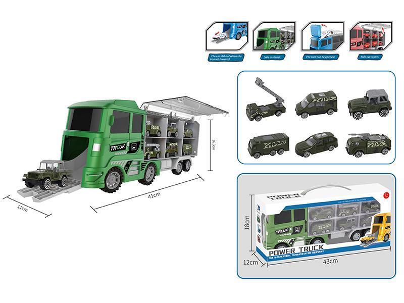 Military Trailer Without Light And Music
