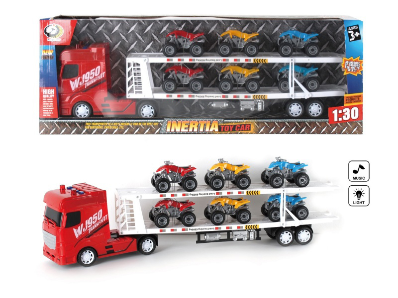 Friction Car (With Lights And Music)